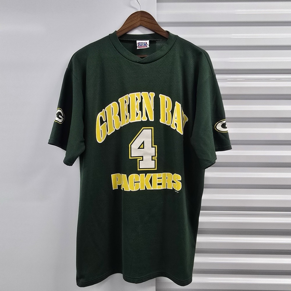Vintage 2000 Brett Favre #4 Green Bay Packers Jersey Shirt Mens Large NFL